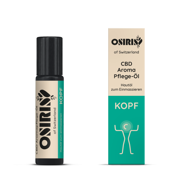 Osiris "Kopf" Aromapflege-Öl mit CBD 10ml Roll-On