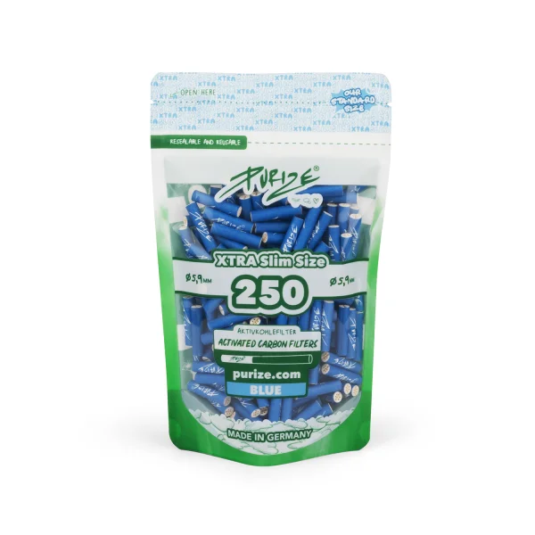Purize - Xtra Slim Size - 250 St&uuml;ck - Blue