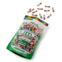Purize - Xtra Slim Size - 250 St&uuml;ck - Rainbow