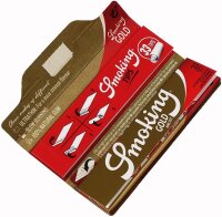 Smoking - Kingsize + Tips - Gold - Box - 24 x 33 St&uuml;ck