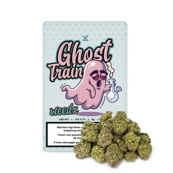 Weedx - Ghost Train - Indoor CBD Blüten - 8g