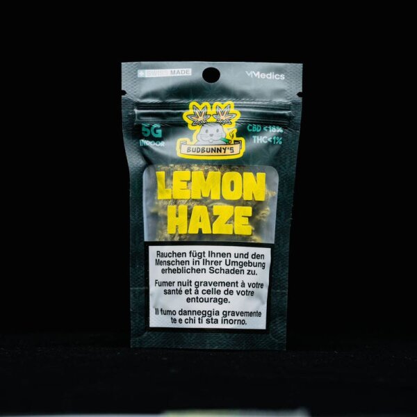 BudBouncy - Lemon Haze - Indoor CBD Blüten - 5g