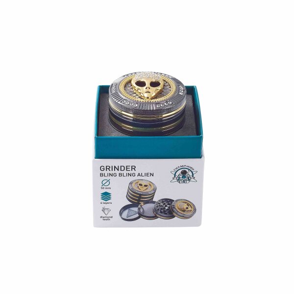 Champ High - Grinder Bling Bling Alien - 50mm - 4 Layers