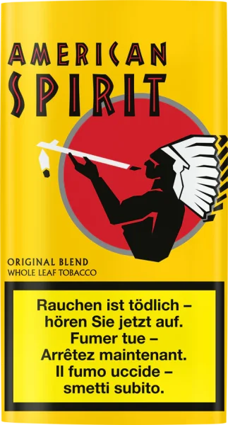 American Spirit - Yellow - Beutel - 25g - 5 St&uuml;ck