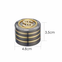Champ High - Grinder Bling Bling Dollar - 50mm - 4 Layers
