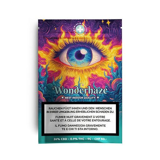 High Level Genetics - Wonderhaze - Indoor CBD Bl&uuml;ten - 9g