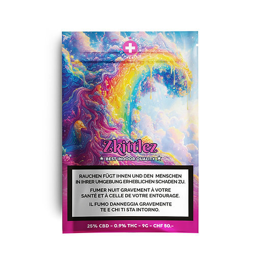 High Level Genetics - Zkittlez - Indoor CBD Bl&uuml;ten - 2g