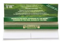 ELEMENTS - Connoisseur - Green - King Size Slim + Tips - Box - 24 St&uuml;ck
