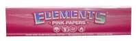 ELEMENTS - Papers - Pink - King Size Slim - Box - 50 St&uuml;ck