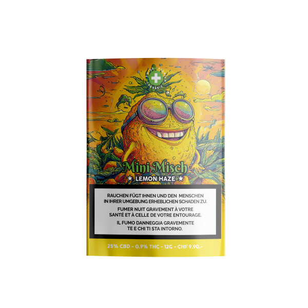 High Level Genetics - Lemon Haze - Indoor CBD Mini Misch - 12g