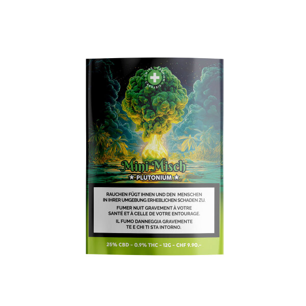 High Level Genetics - Plutonium - Indoor CBD Mini Misch - 12g