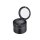 Champ High - Grinder Magnifier Black mit Lupe und Staufach - 50mm - 4 Layers