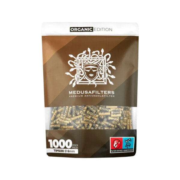 MedusaFilters - 1000er Pack - ORGANIC