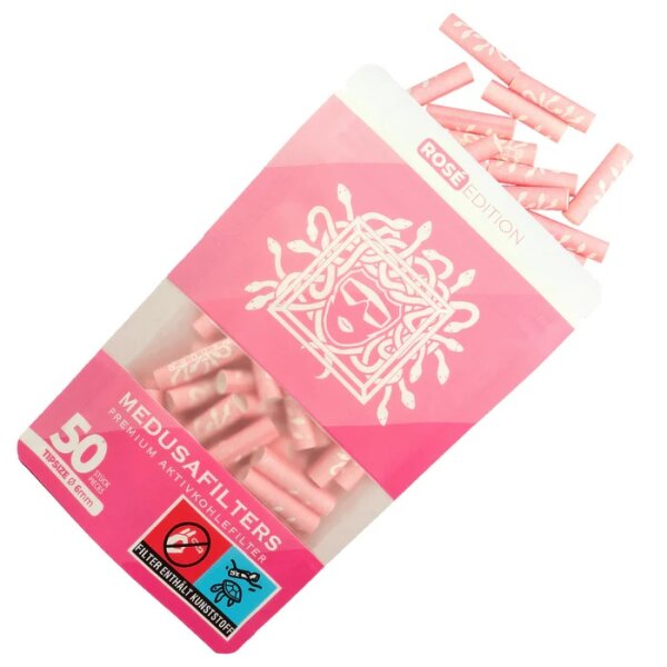 MedusaFilters - 50er Pack - ROS&Eacute;
